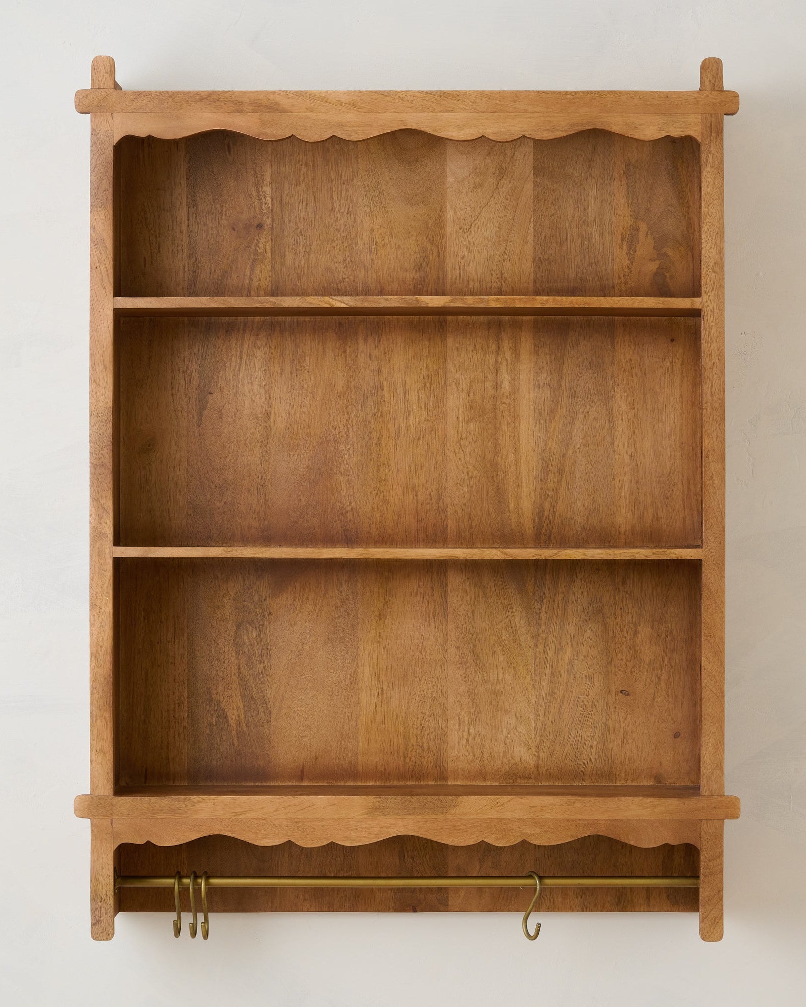 Daphne Wooden Wall Shelf: Stylish & Functional Storage Solution for Your Home
