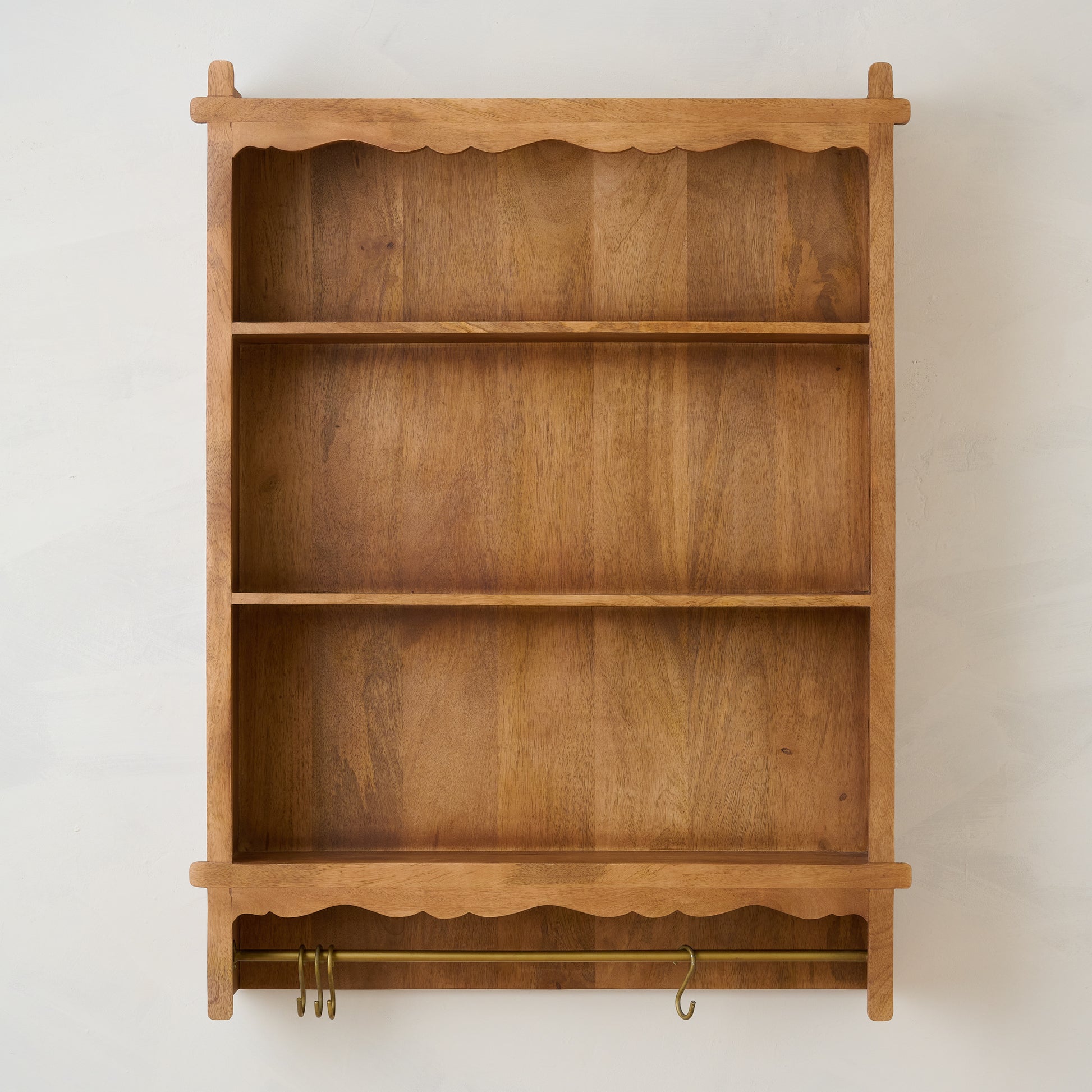Daphne Wooden Wall Shelf