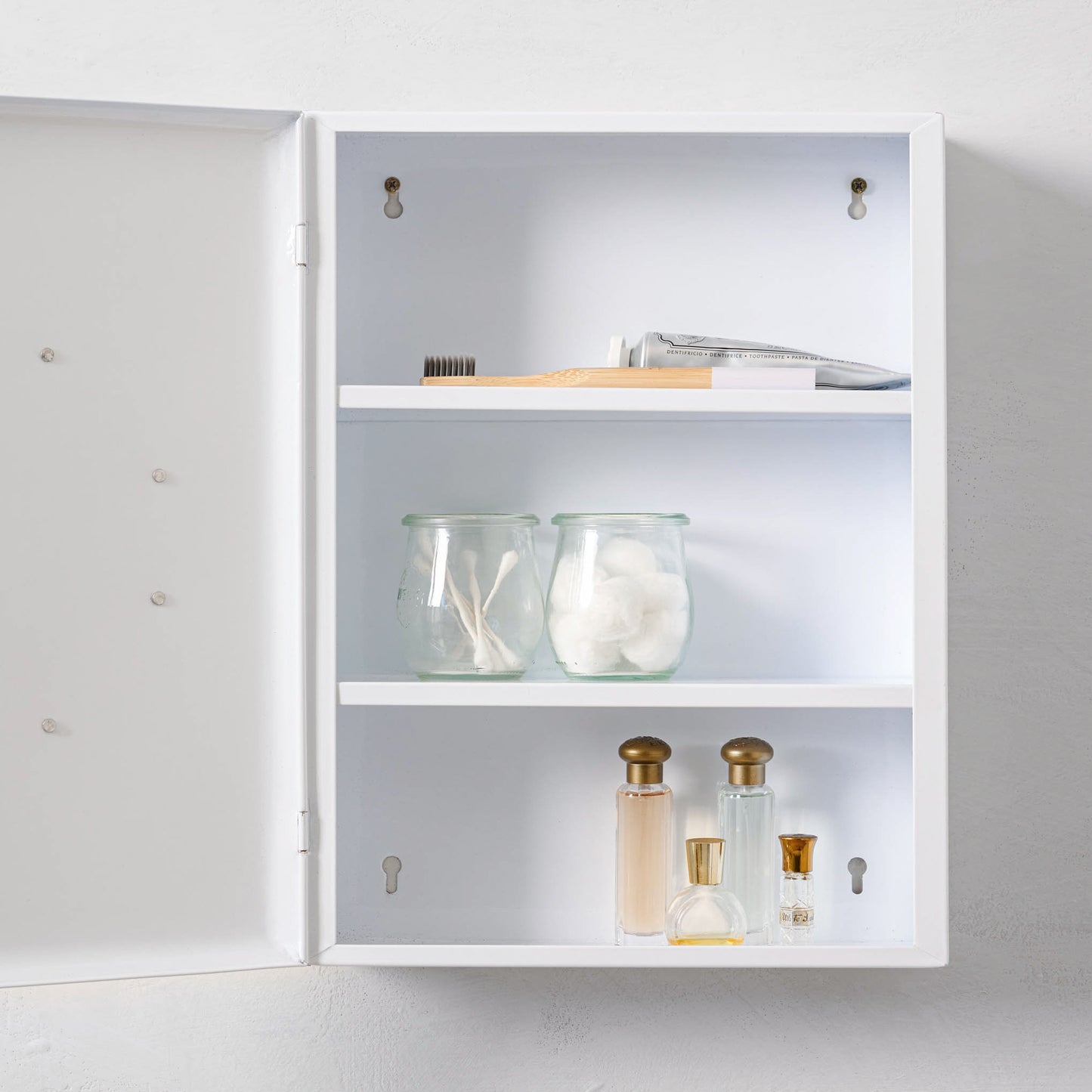 Brass and White Large First Aid Kit