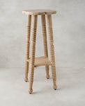 Jude Accent Table in toasted wood
