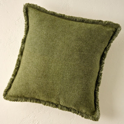 Sydney Heathered Pillow in mayfly