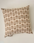 Flora Natural Printed Pillow