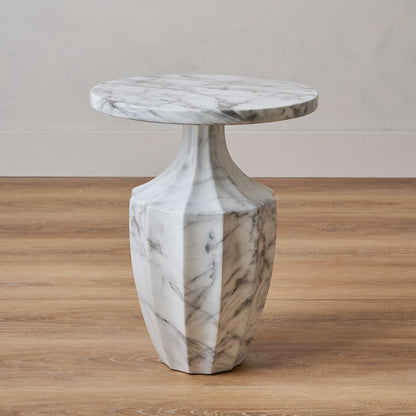 Fluted End Table