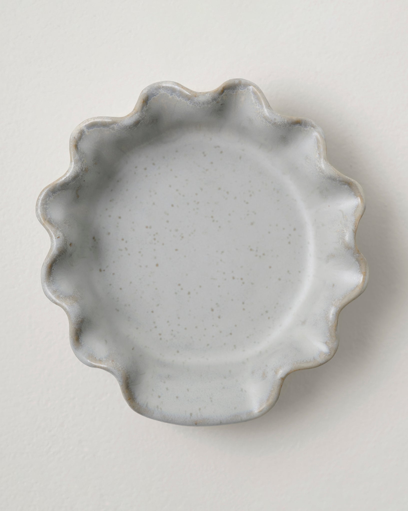 French Grey Ruffle Spoon Rest – Magnolia