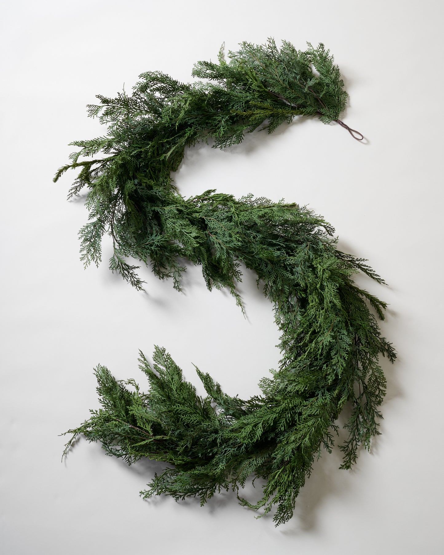 Real Touch Cedar Mix Oversized Pre-Lit Garland - 100" lights off