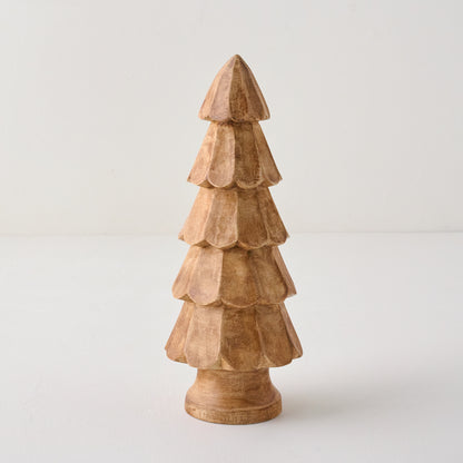 Medium Hand Carved Woodland Tree