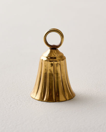 Brass Bell Place Card Holder