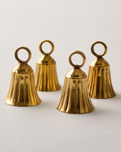 Brass Bell Place Card Holders