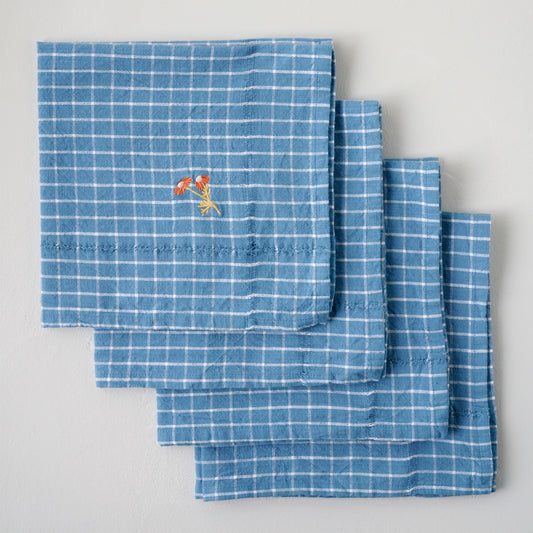 Marigold Embroidered Napkin Set of Four