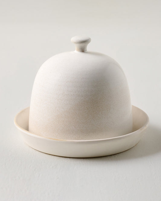 French White Butter Dish