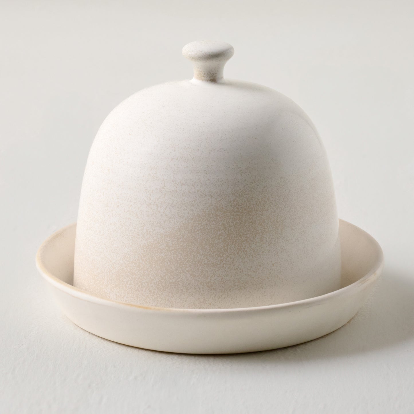 French White Butter Dish