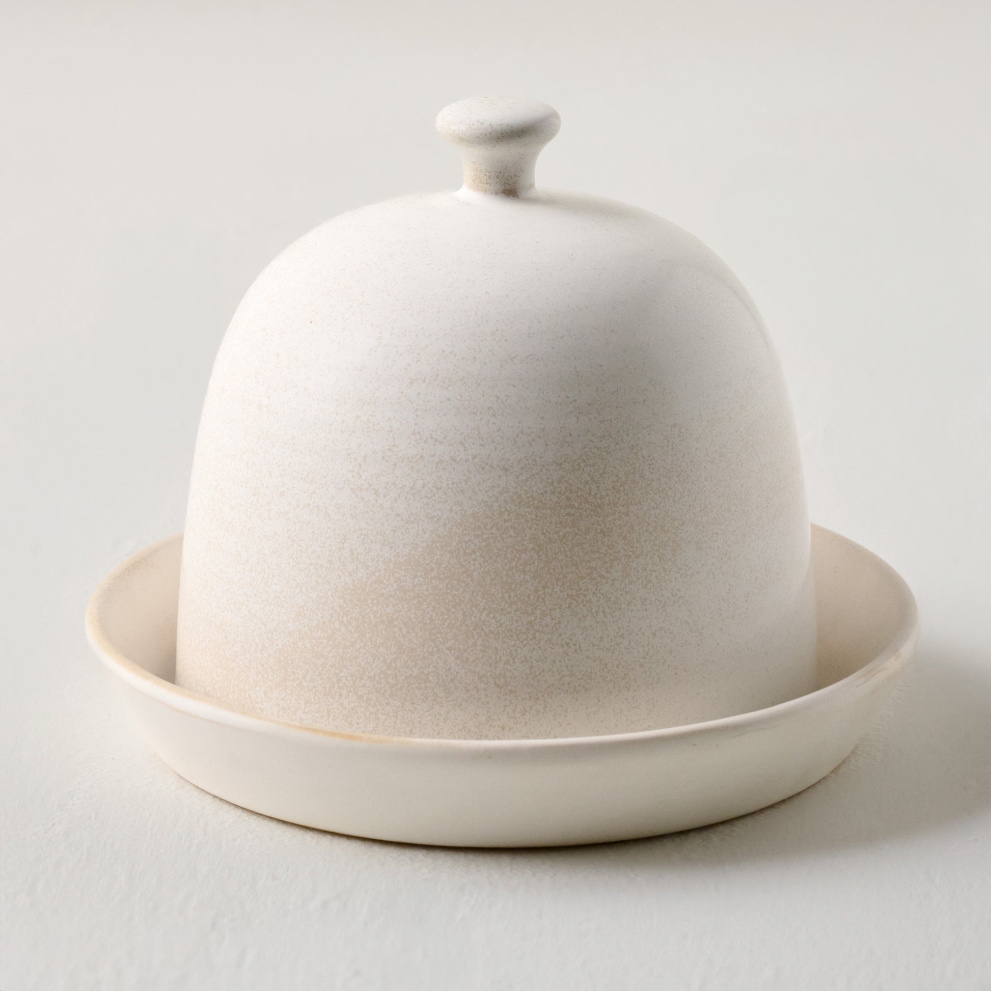 French White Butter Dish