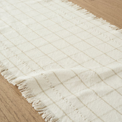 Woven Grid Table Runner