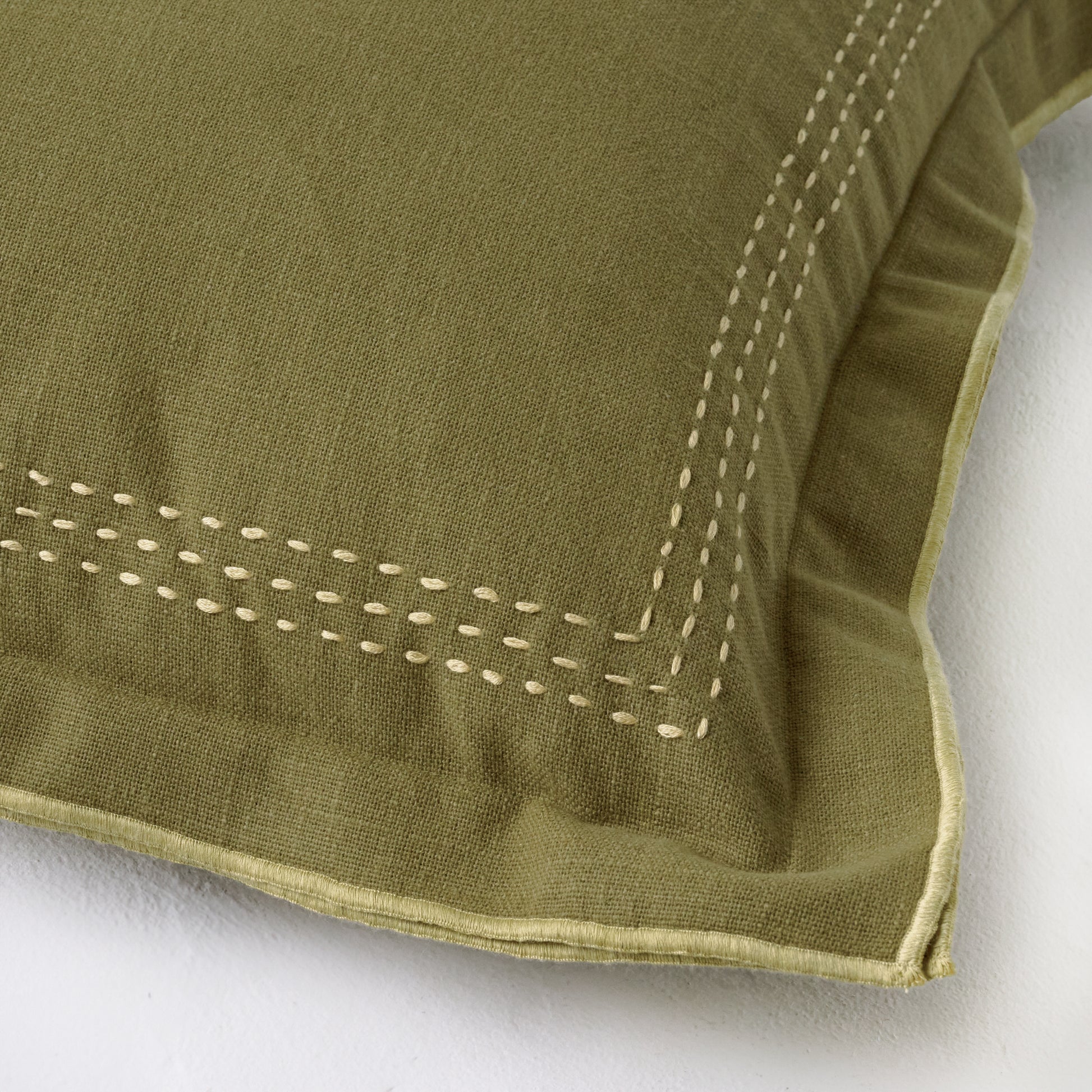 Nutria Felix Embroidered Pillow