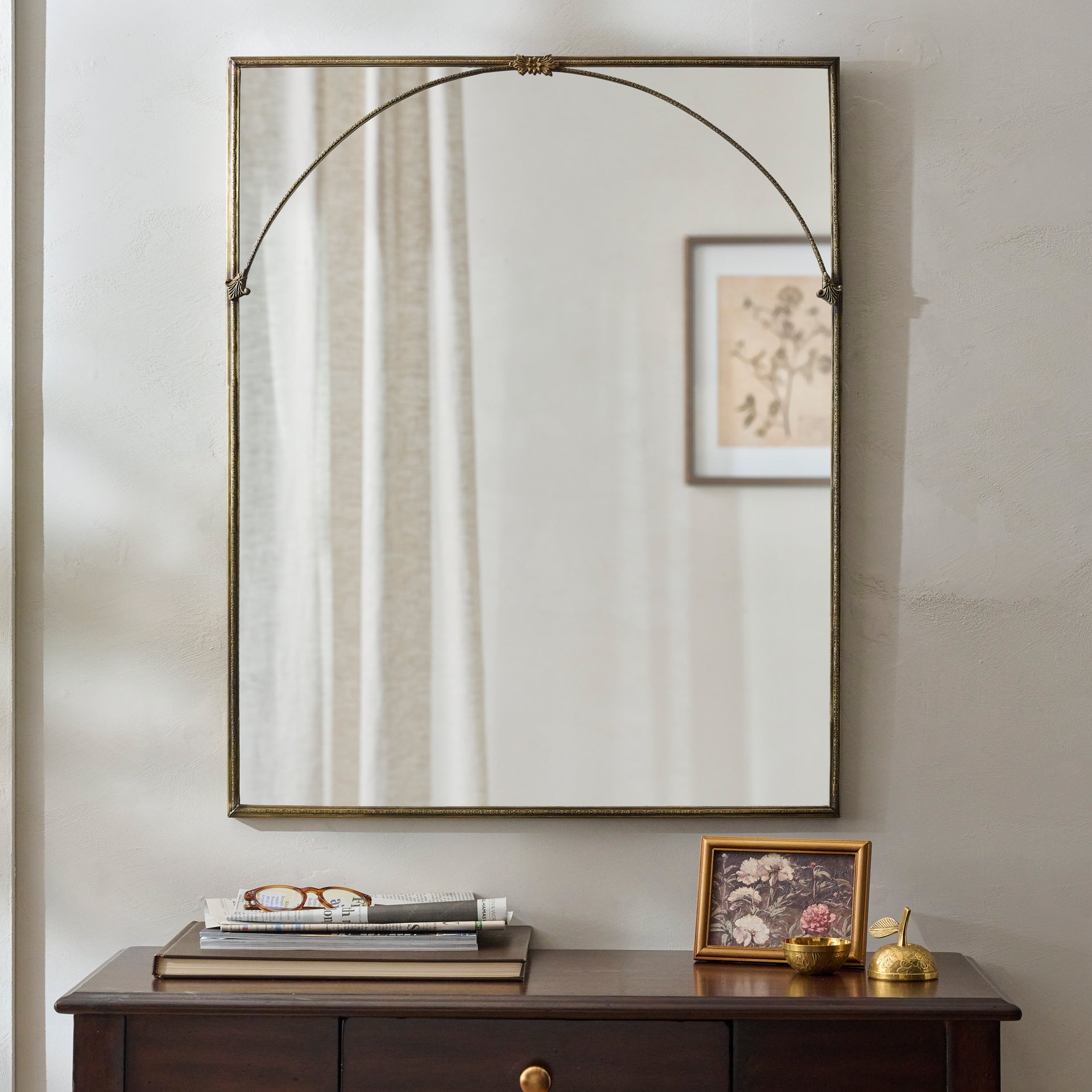 Vienna Metal Framed Mirror