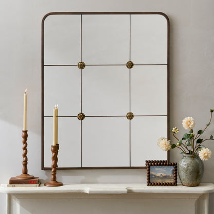 Hotel 1928 Mirror shown above mantel