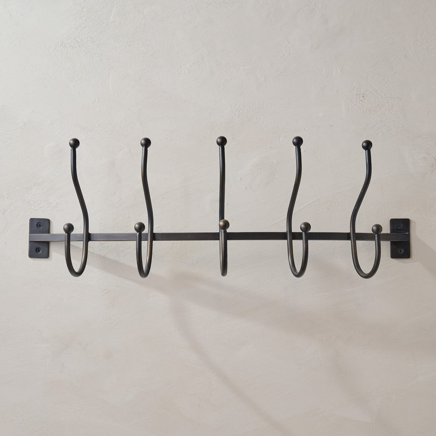 Webster Antique Bronze Hook Rack