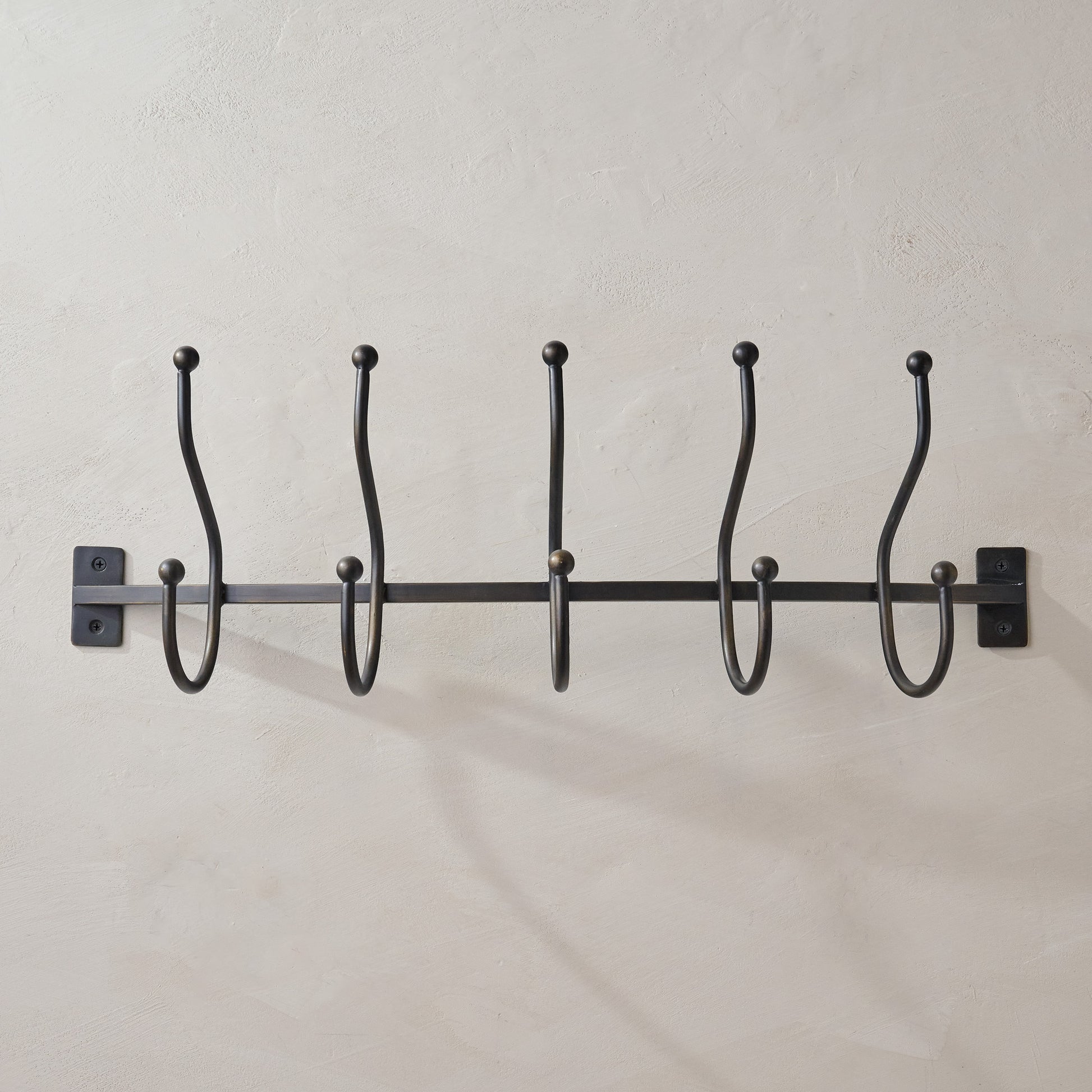 Webster Antique Bronze Hook Rack