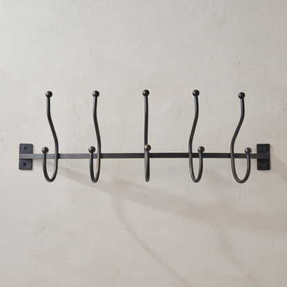 Webster Antique Bronze Hook Rack