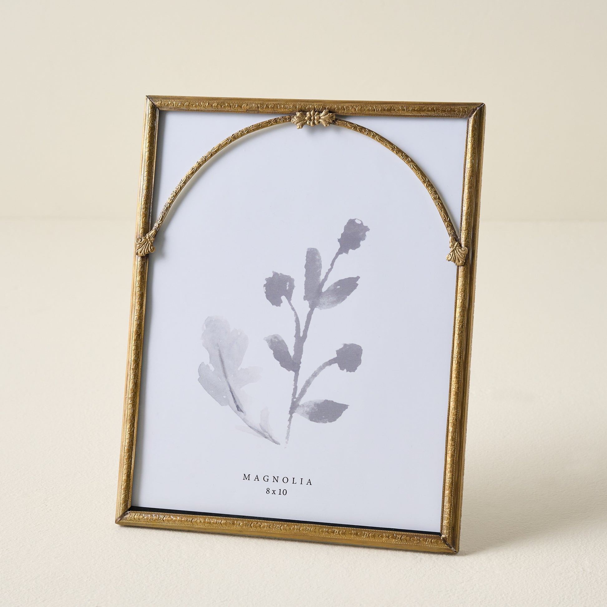 Vienna Antiqued Brass Photo Frame