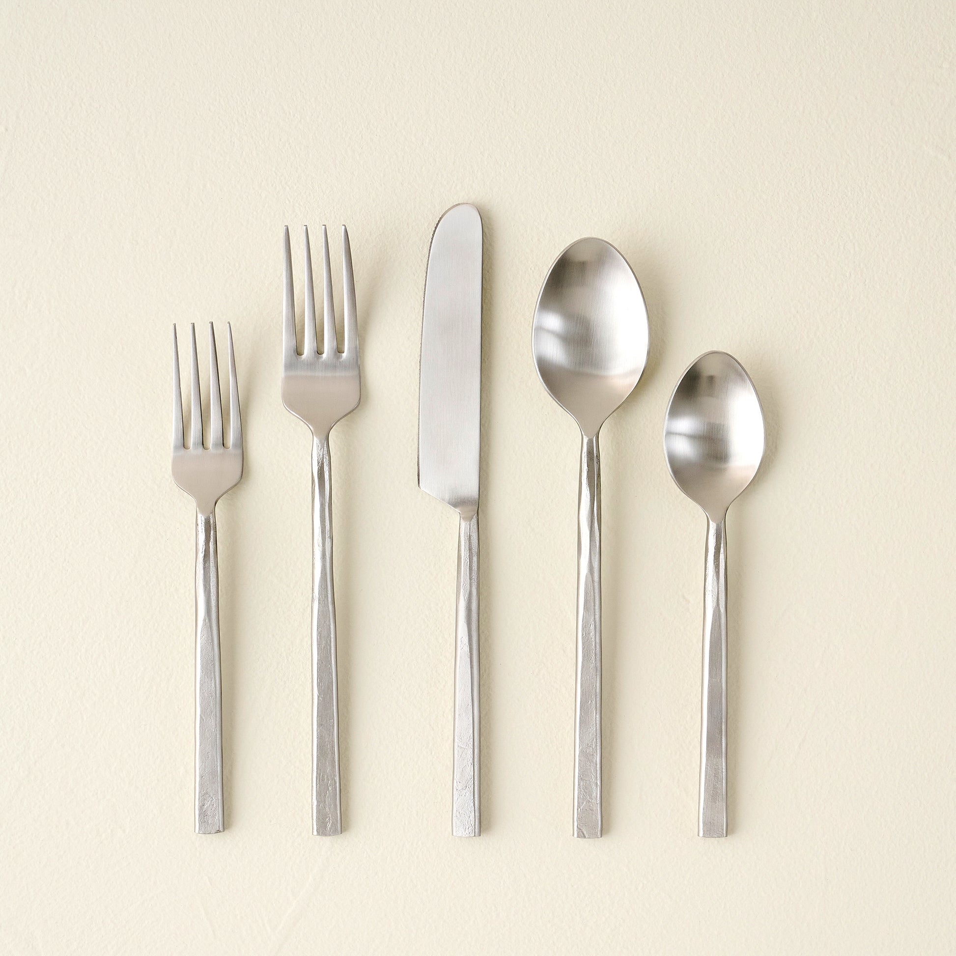 Silver Flatware Set of Five 