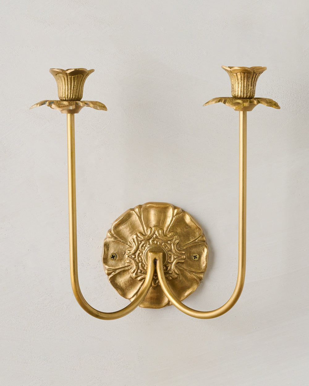 Adeline Antique Brass Double Wall Sconce
