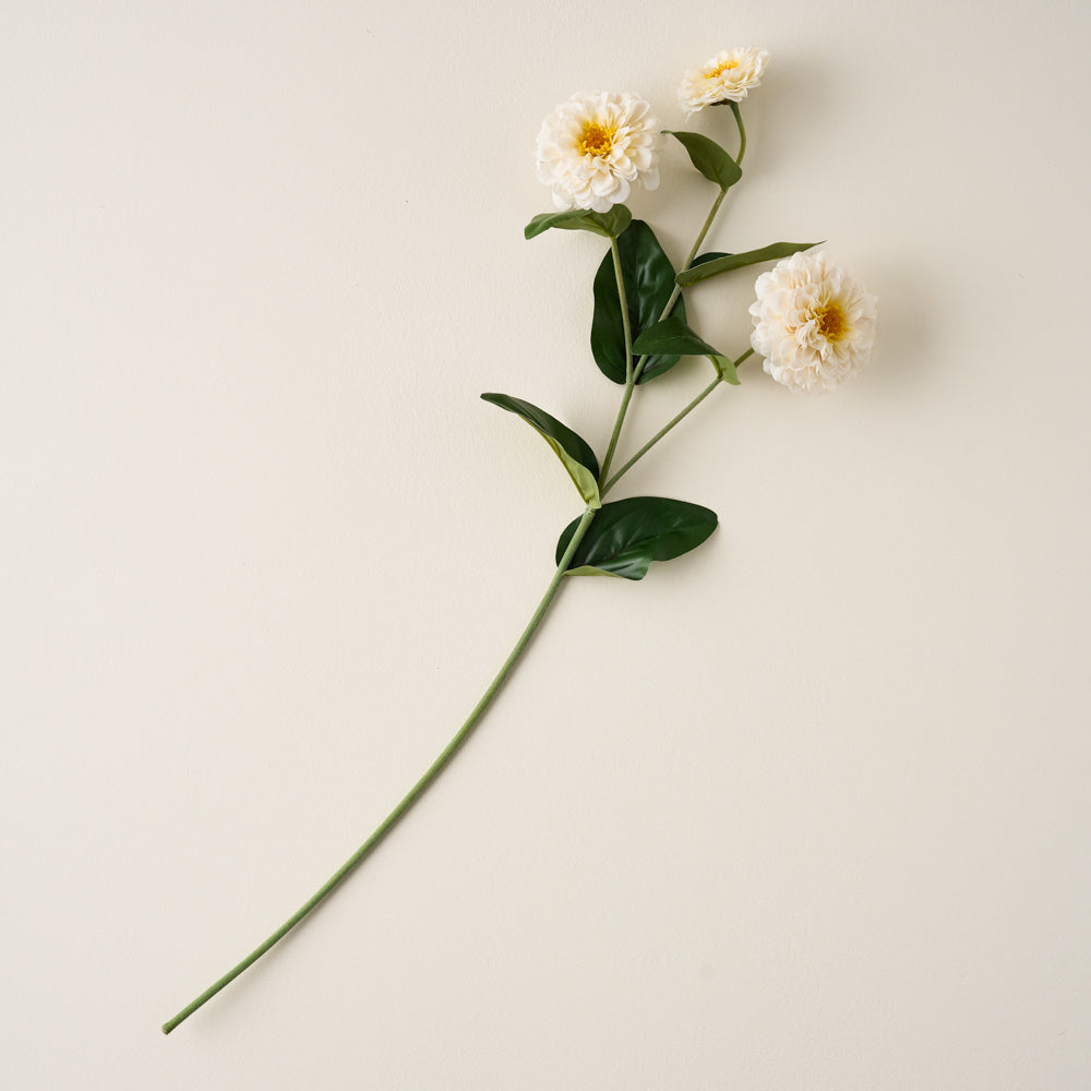 Real Touch Cream Zinnia