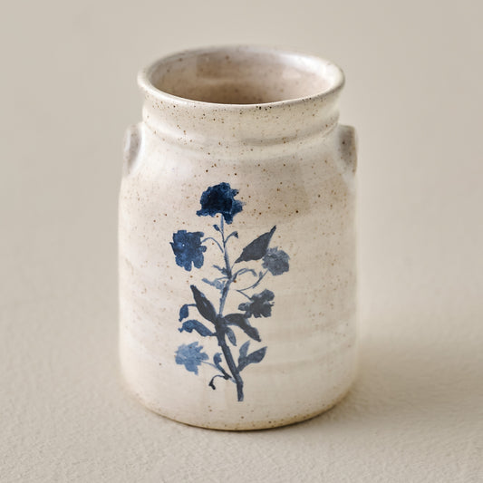 Lila Floral Mini Crock