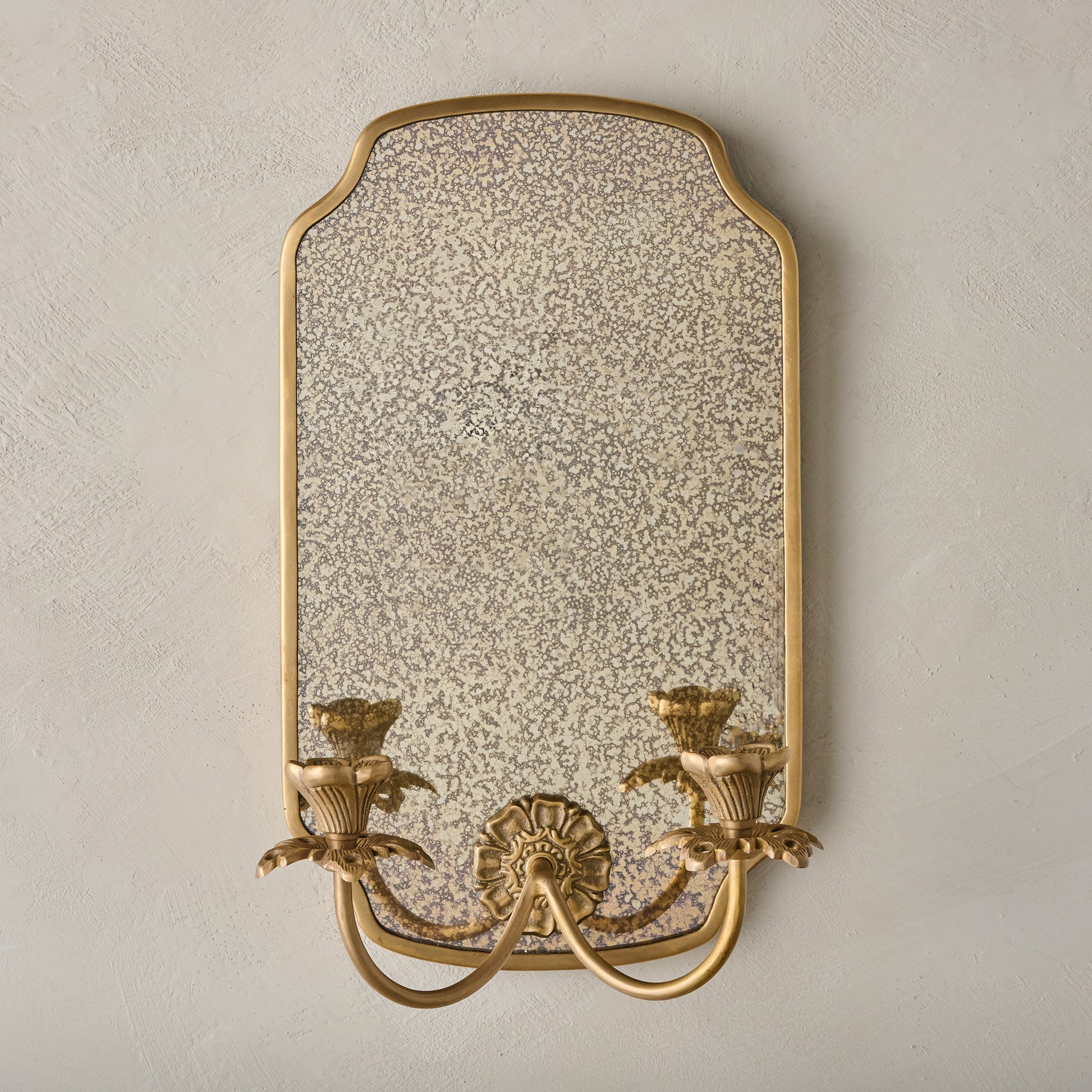 Maven Mirrored Double Wall Sconce