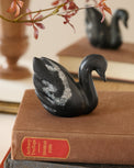 Decorative Marble Swan shown styled