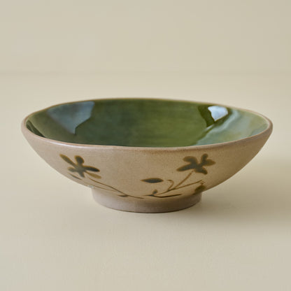 Large Claire Decorative Floral Bowl