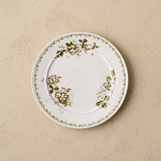 Heirloom Garden Floral Salad Plate