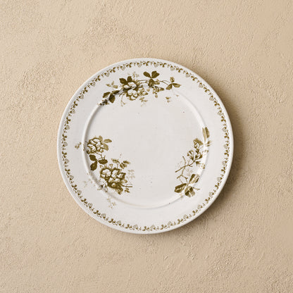 Heirloom Garden Floral Salad Plate
