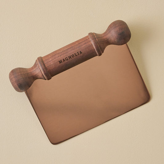 Magnolia Vintage Walnut Handle Bench Scraper