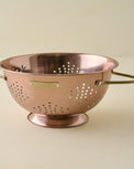 Copper + Brass Colander (large)