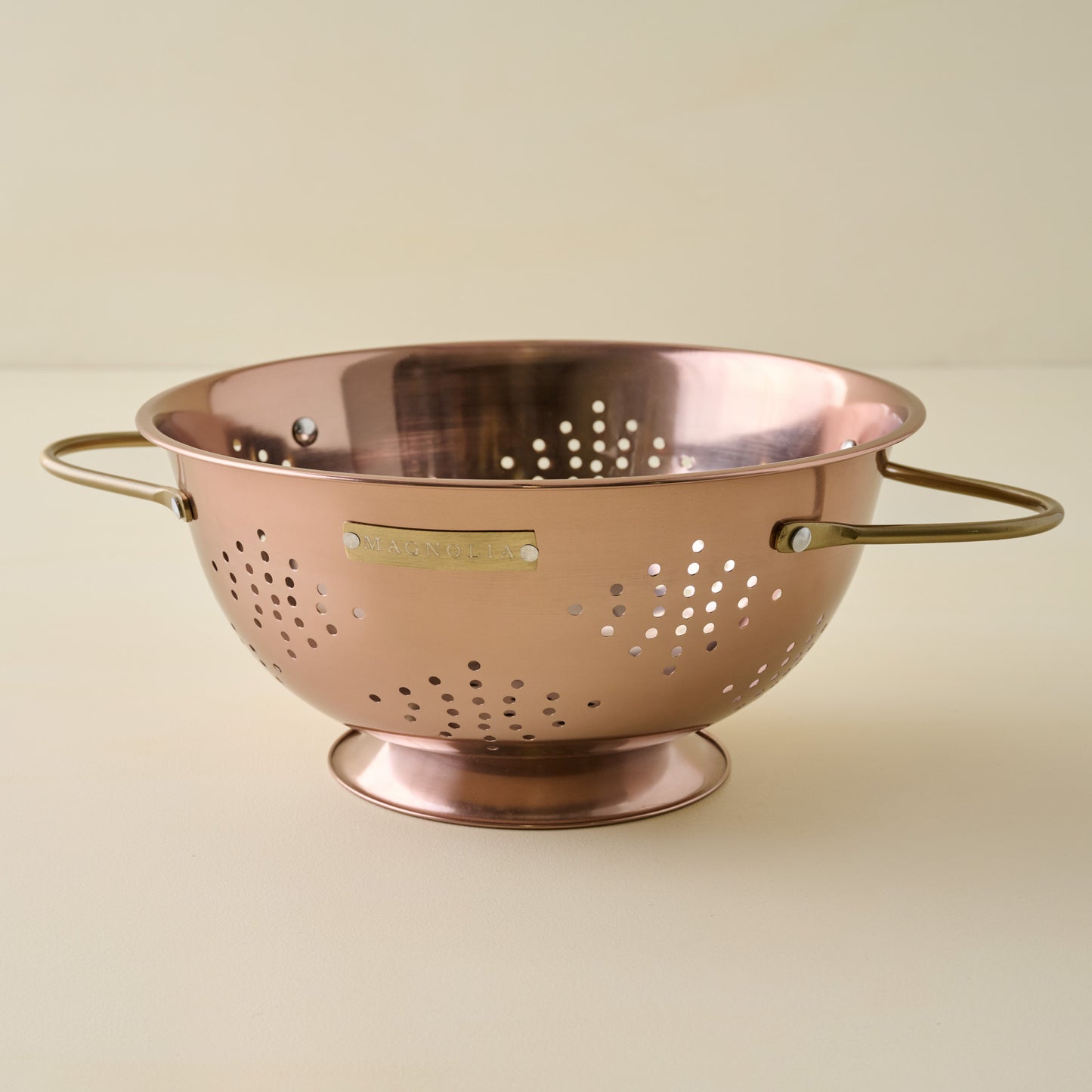 Copper + Brass Colander (large)