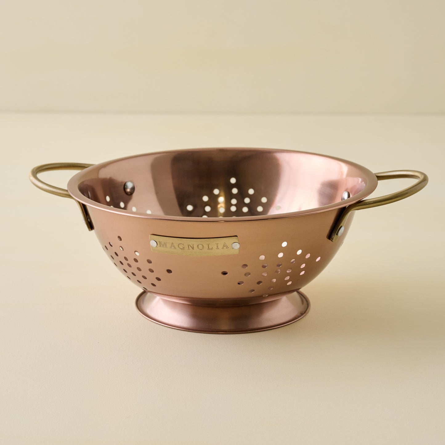 Copper + Brass Colander
