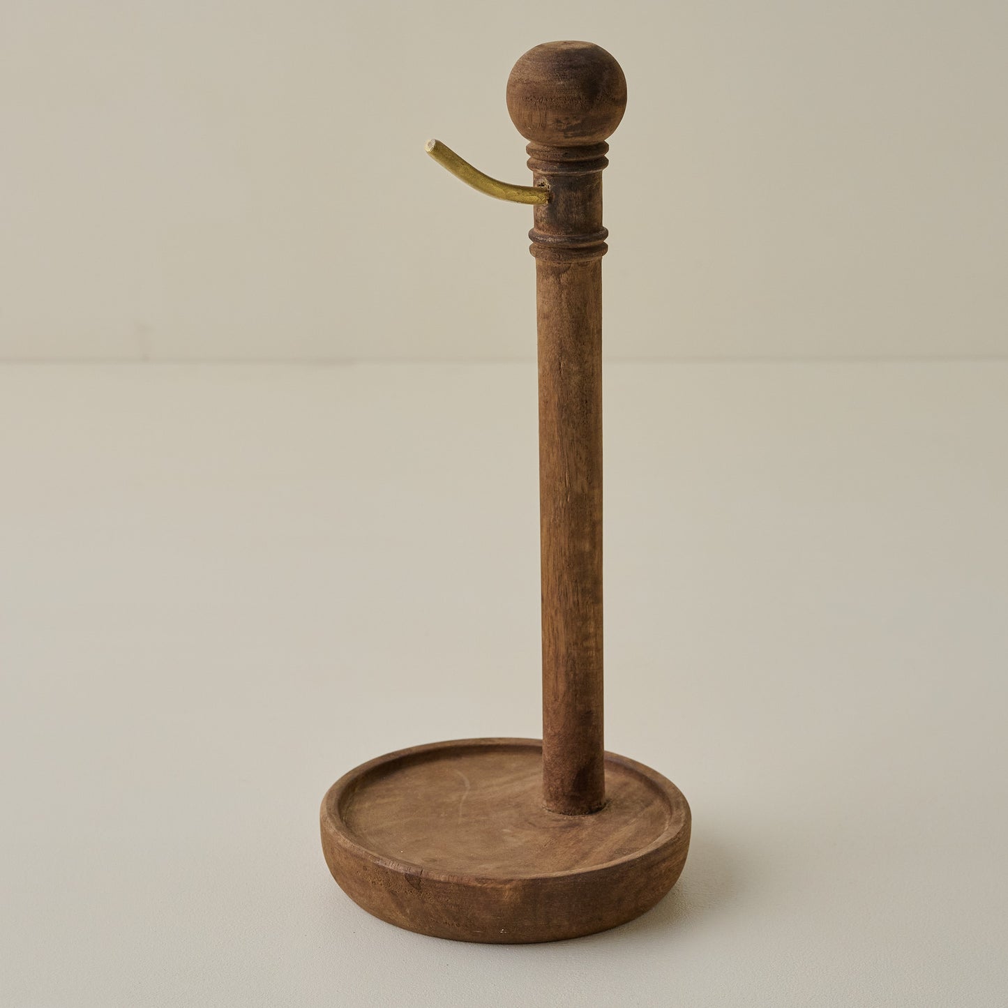 Antiqued Wood Banana Stand
