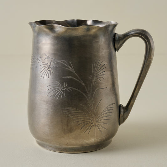 Sophia Etched Pitcher Vase