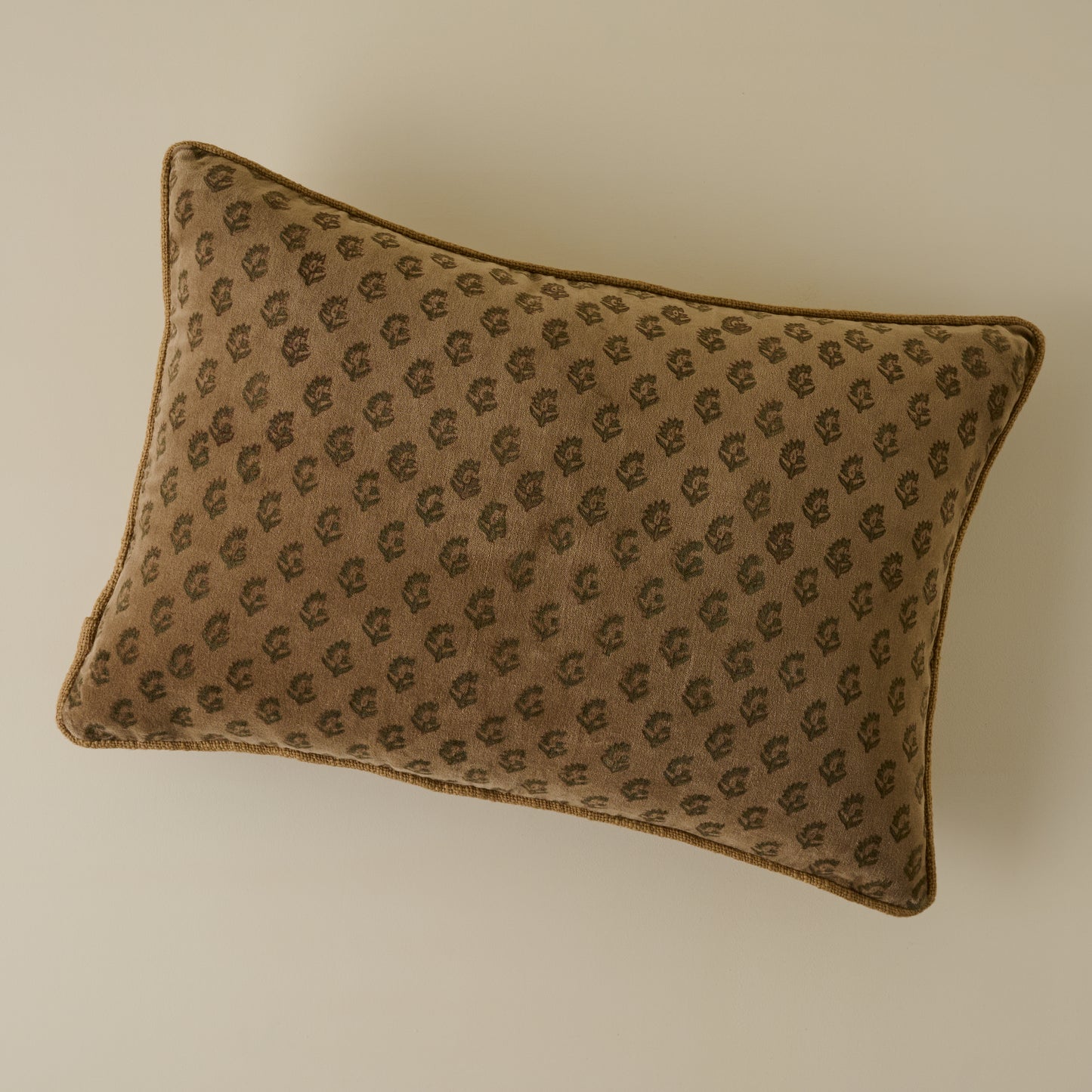 Henry Printed Velvet Pillow