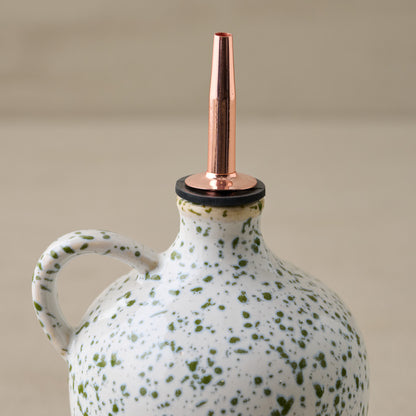 The Cottage Collection Speckle Oil Pour up close