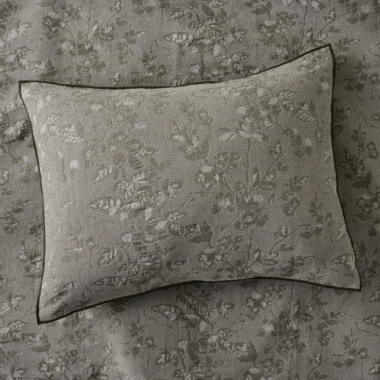 Standard Willow Floral Jacquard Sham