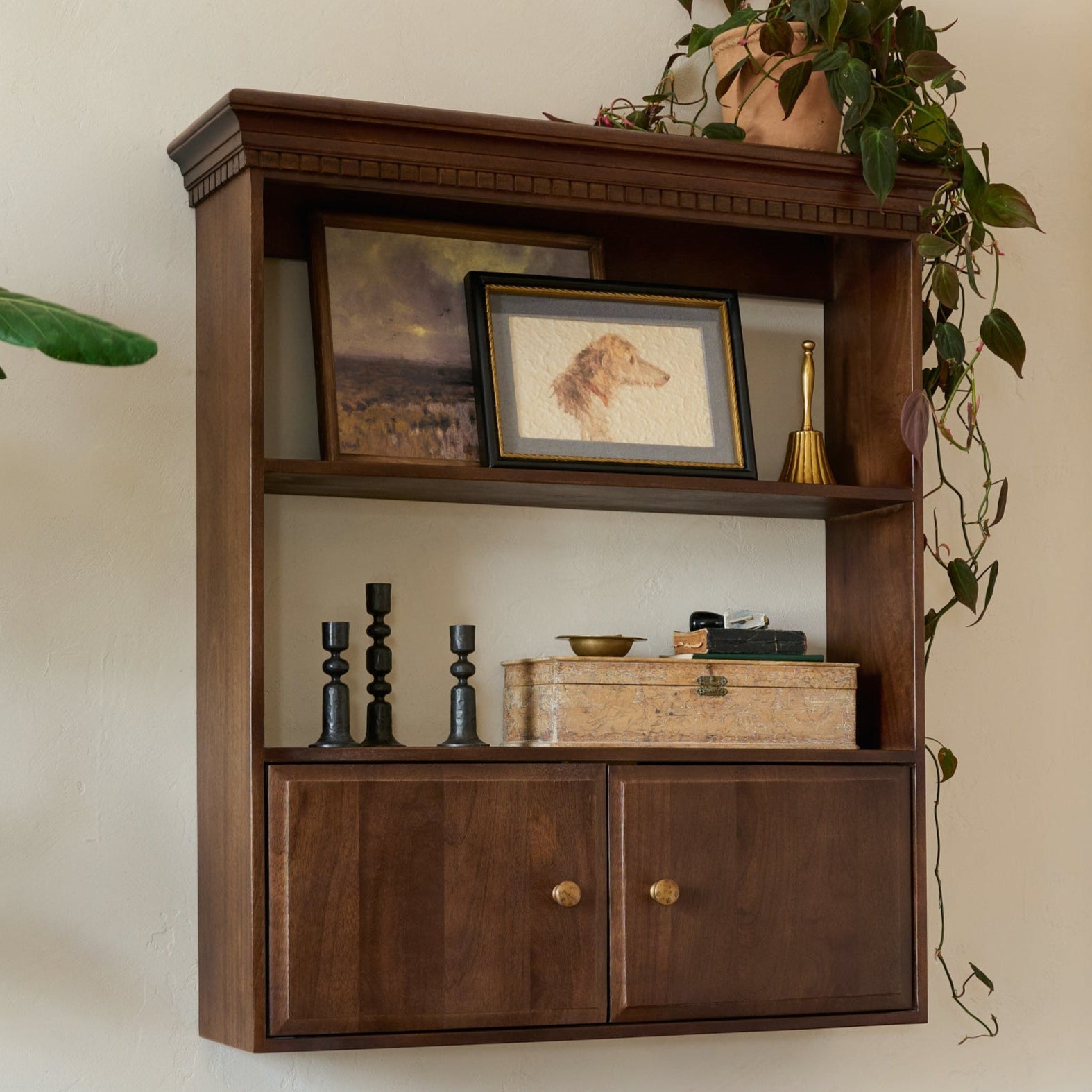 Dylan Wall Shelf with Doors
