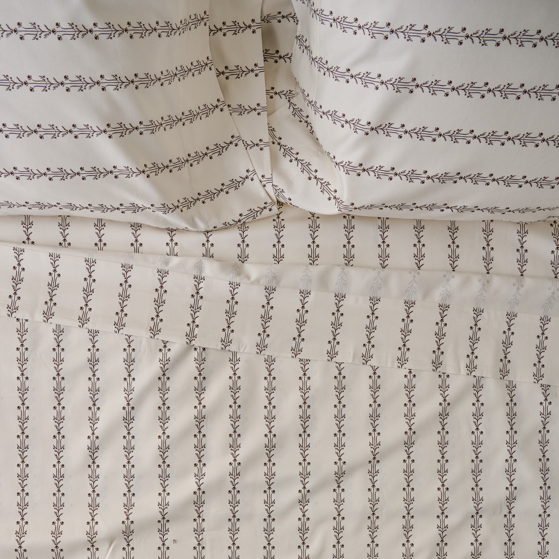 Desert Palm Sylvie Vine Printed Sheet Set