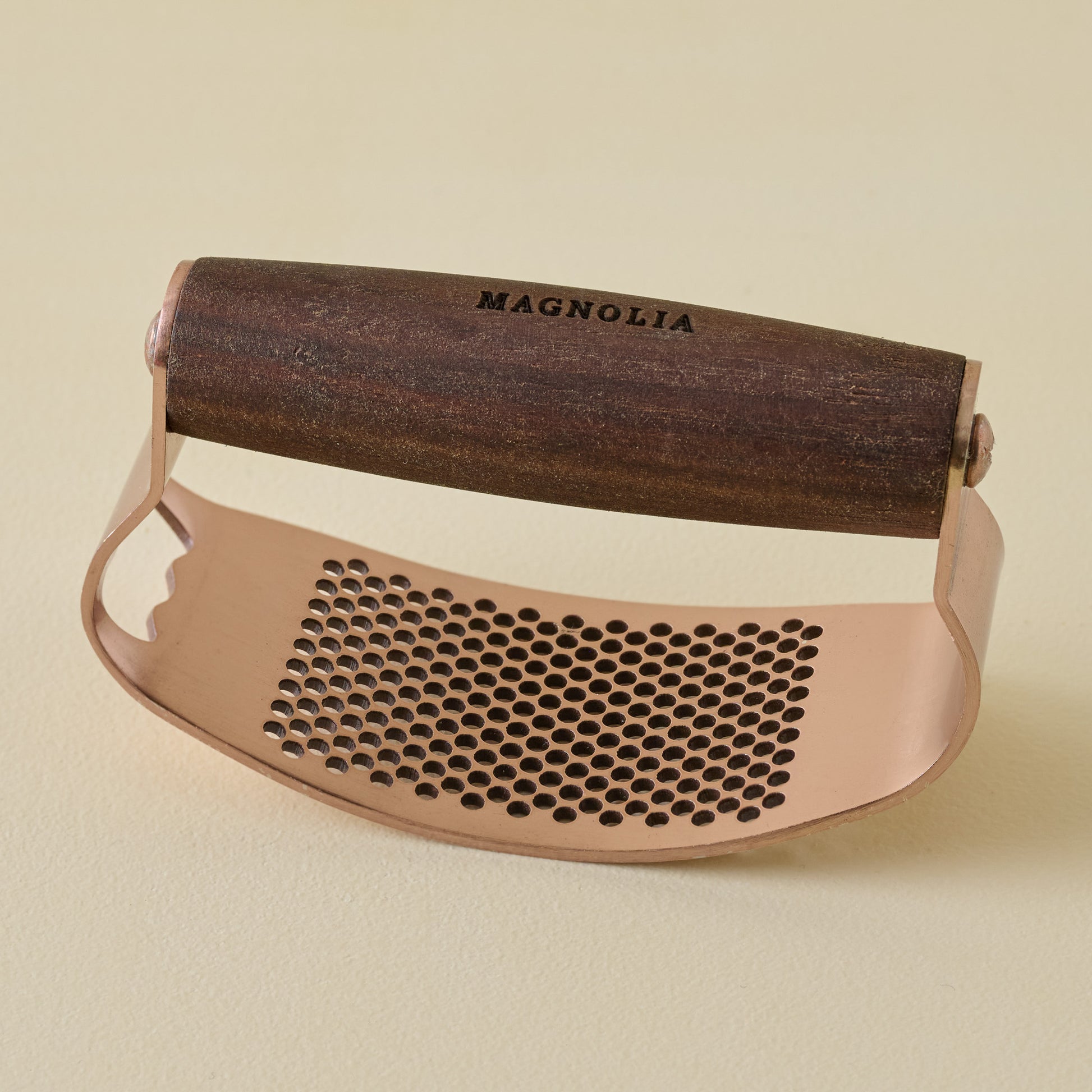 Copper + Walnut Garlic Rocker