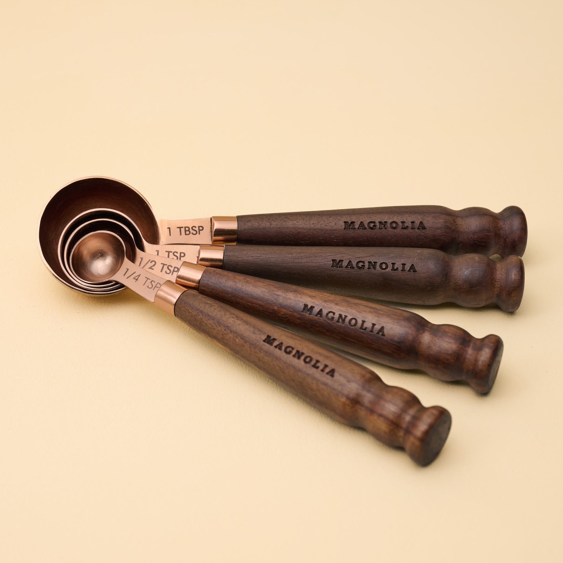 Walnut + Copper Measuring Spoons