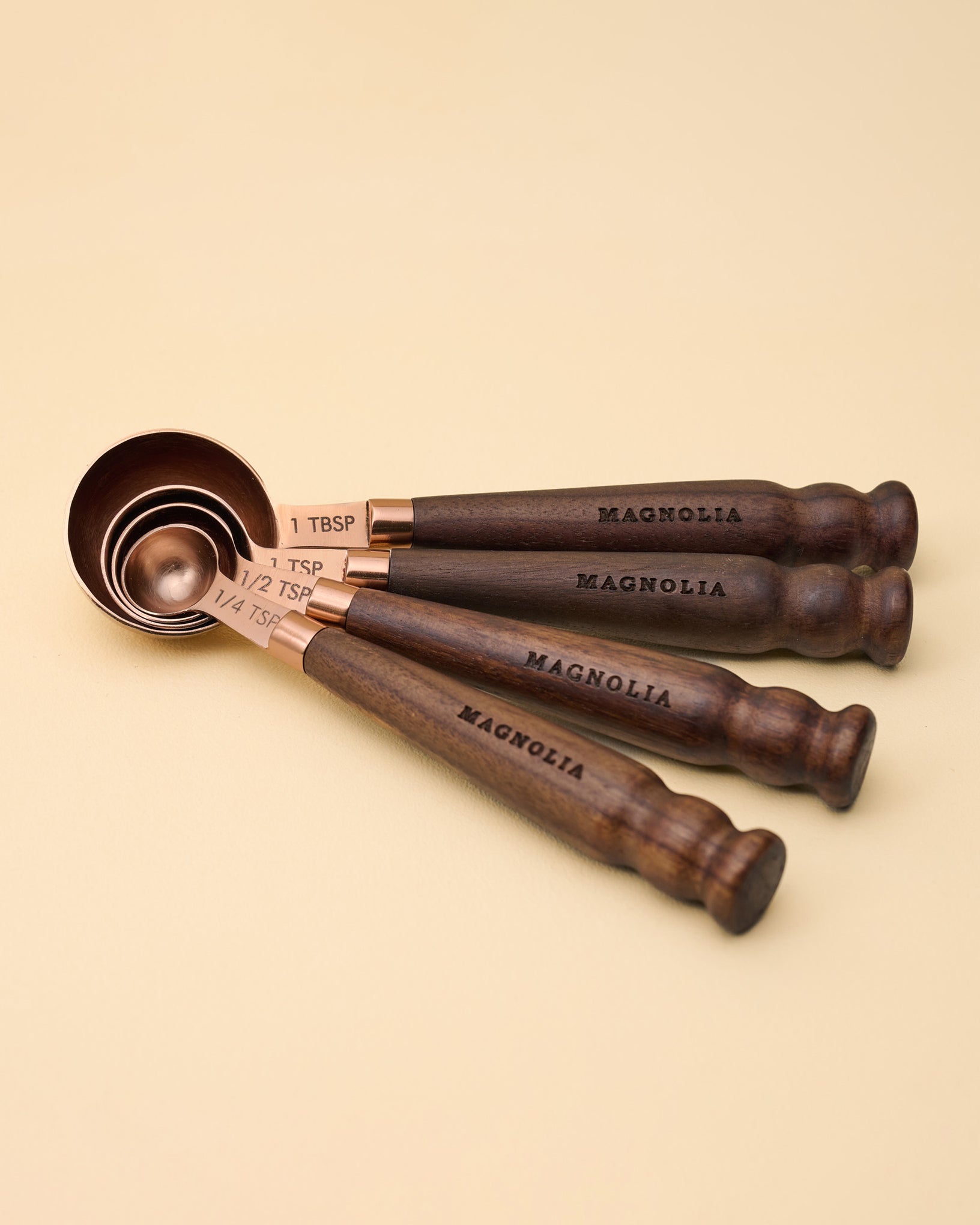 Walnut + Copper Measuring Spoons