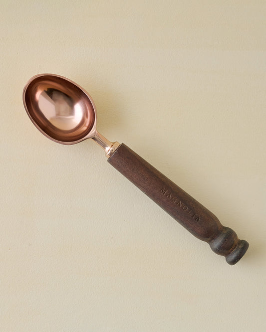 The Gristmill Collection Walnut Ice Cream Scoop