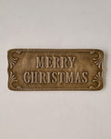 Antique-Inspired Merry Christmas Plaque