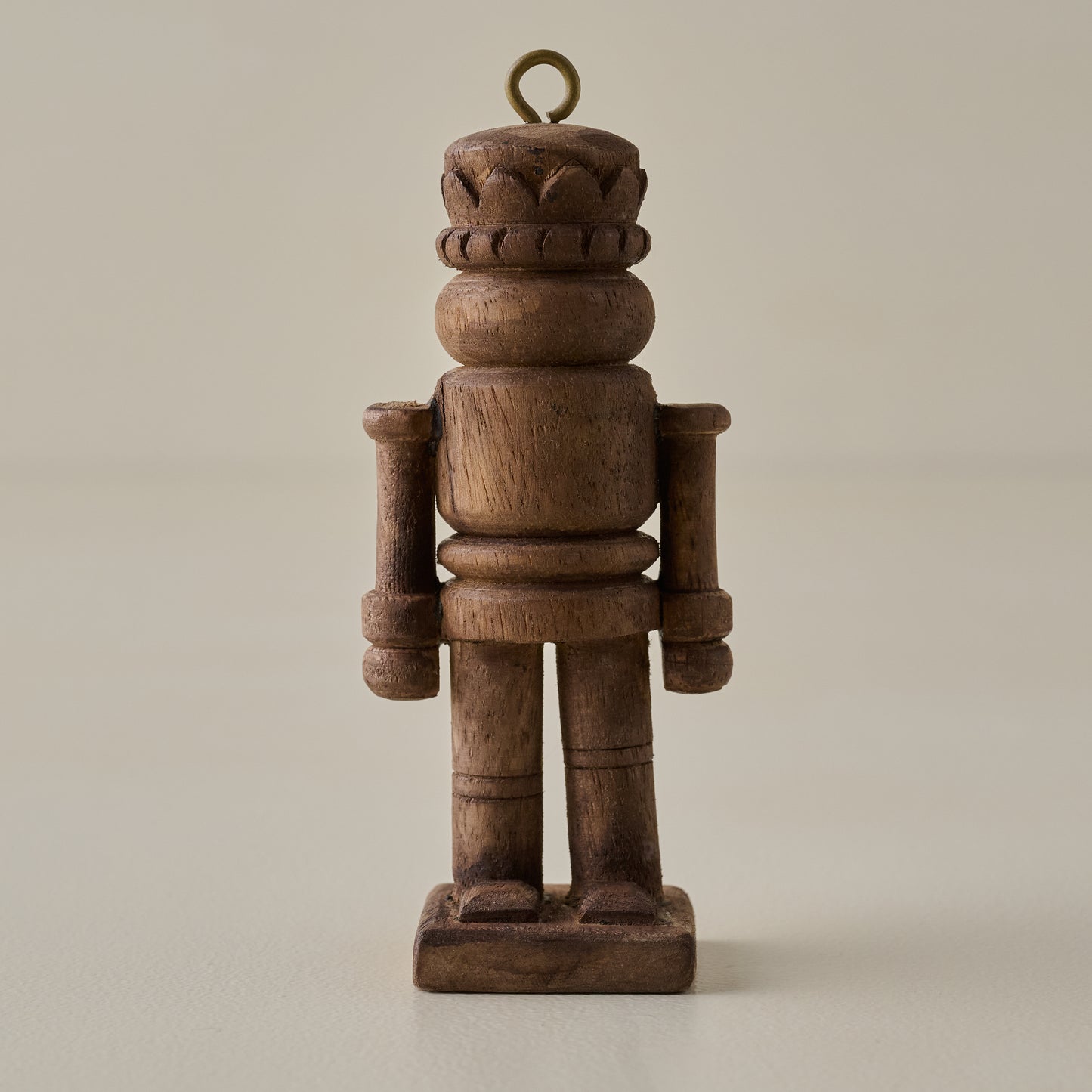 Wooden Nutcracker Ornament